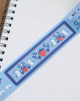 Kiss Cut PET Tape - Strawberry Bunnies