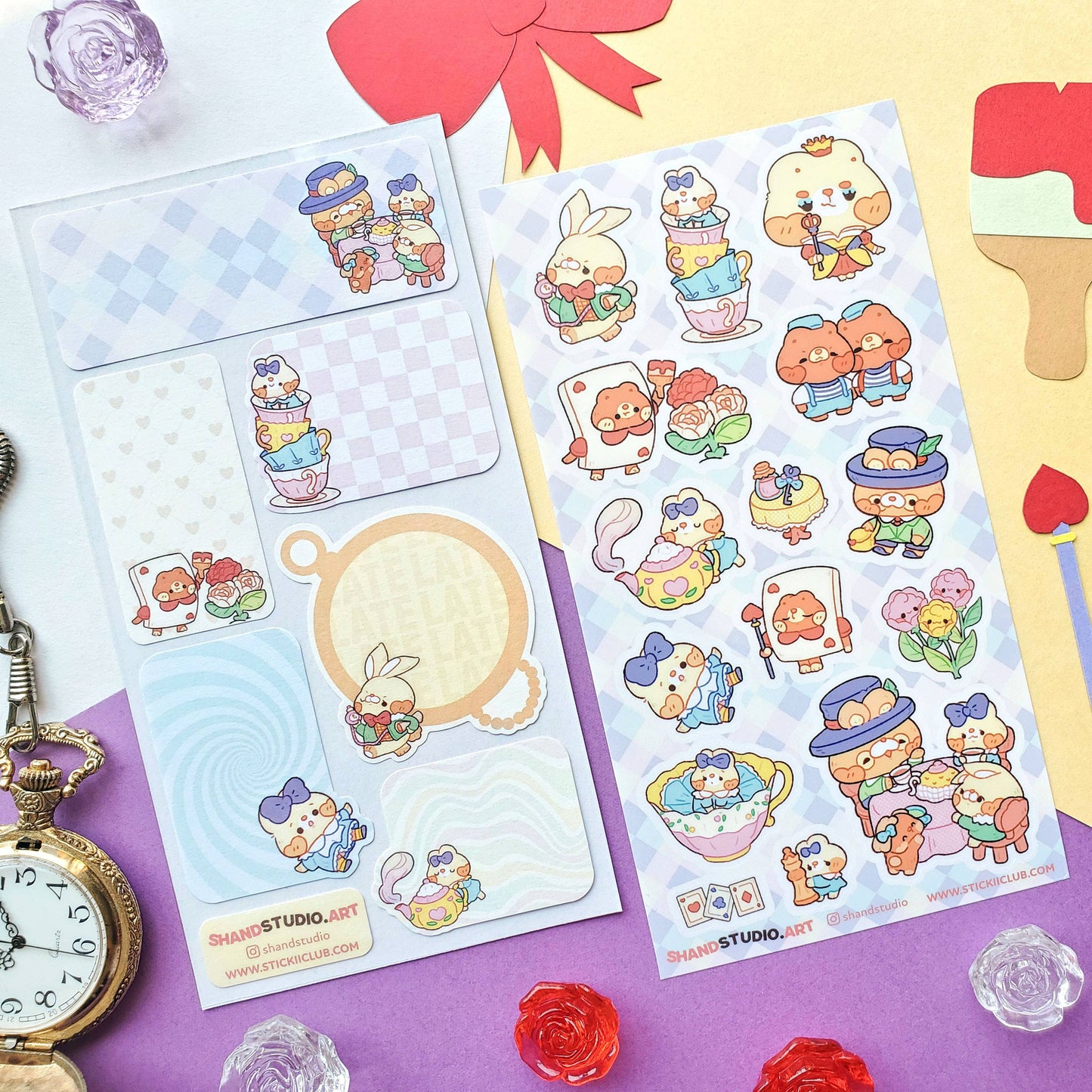 Kawaii Wonderland Sticker Sheet