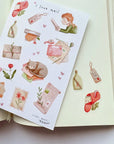 I Love Mail Sticker Sheet