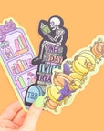 TBR Skeleton Bookmark