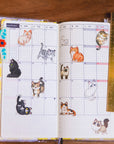 Neighborhood Cats Washi Sticker Sheet