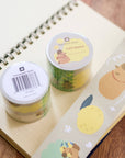 Paper Roll Labels (Kiss Cut) - Capybara