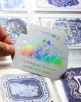Trust Me... They're Different Vinyl Sticker