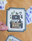 Stationery Store Vinyl Sticker
