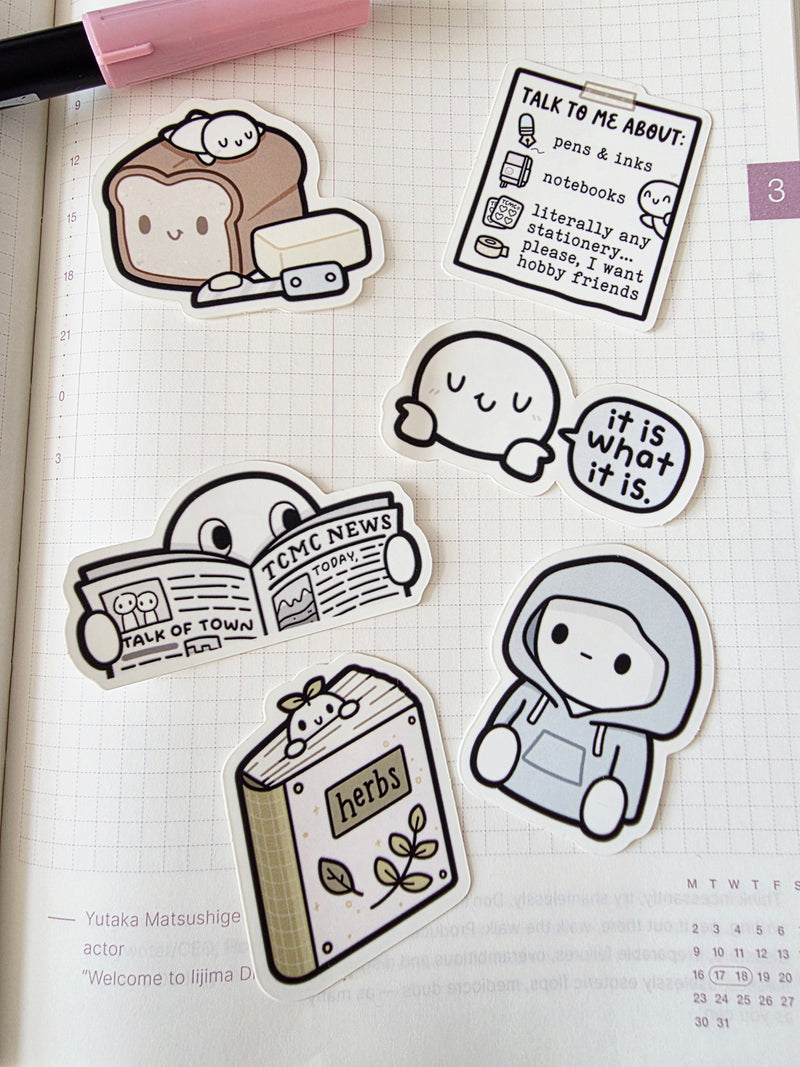 Anniversary Collection Vinyl Stickers