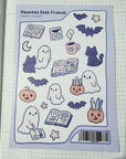Haunted Desk Friends Sticker Sheet