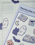 Haunted Desk Friends Sticker Sheet
