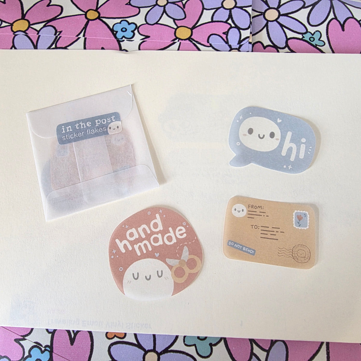 In The Post Sticker Flakes