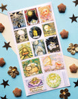 Sun & Moon Stamps Sticker Sheet