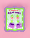 Witch’s Cauldron Acetate Dangle Earrings