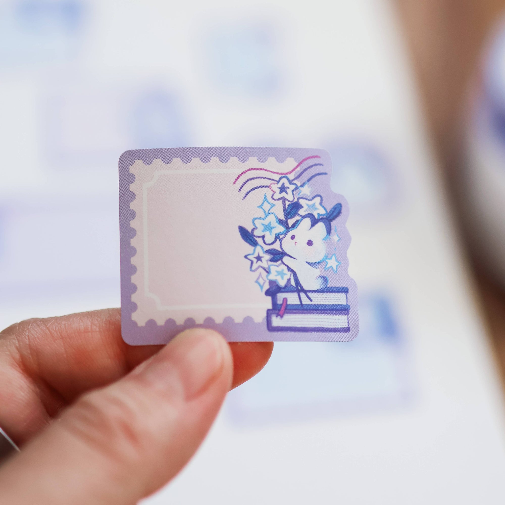 Star Bouquet Kiss Cut Paper Roll Labels