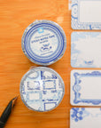 Chinese Porcelain Paper Roll Labels