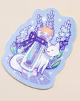 Ink Potion Icy Lavender Holographic Vinyl Sticker