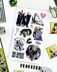 Beetlejuice Junk Journal Sticker Book