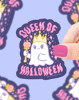 Queen of Halloween Sticker