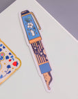 Vinyl Sticker (Holographic) Rabbit Fountain Pen