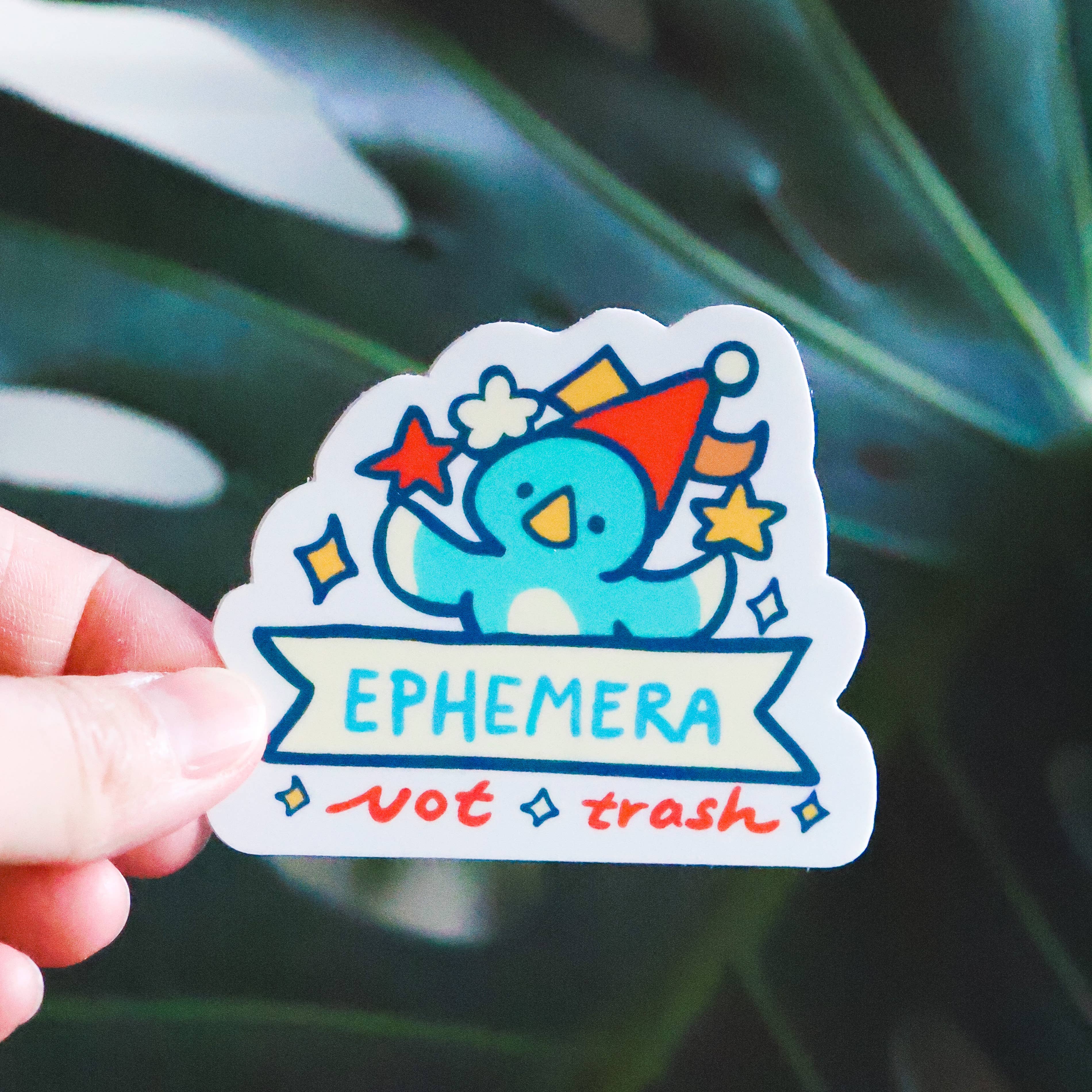 Ephemera Vinyl Sticker – Suteki Stickers