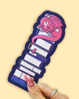 Sleeping Dragon on a Stack of Books Bookmark