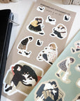 Kathryn and Her Kat Sticker Sheet
