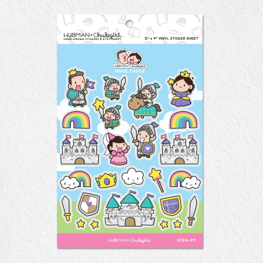 Sticker Sheet - Magic Castle