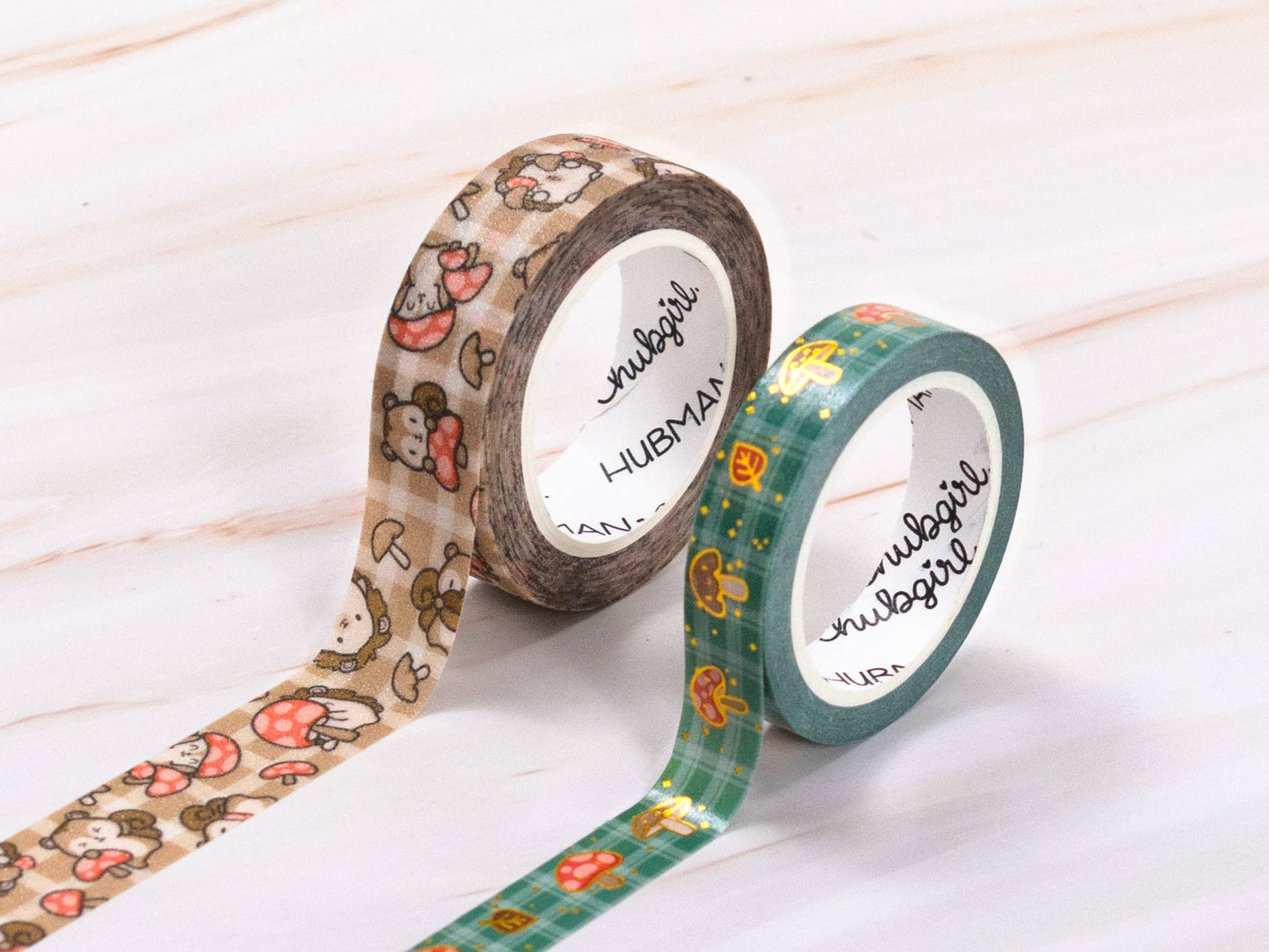 Mushrooms Washi Tape (Set of 2)