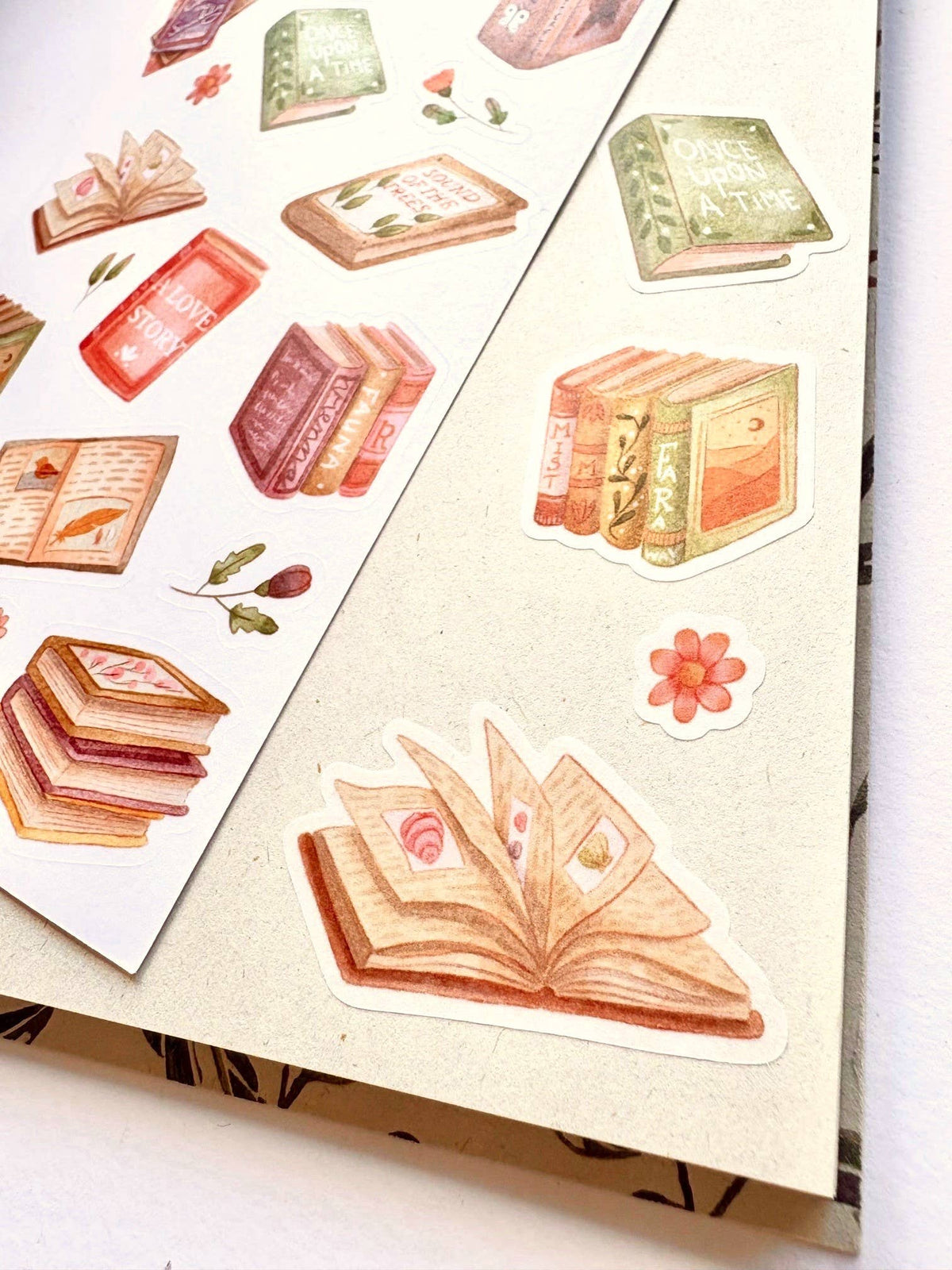 Vintage Books Sticker Sheet