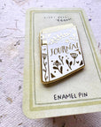 Journal Enamel Pin