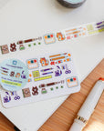 Brush, Pens, and Cats PET Tape