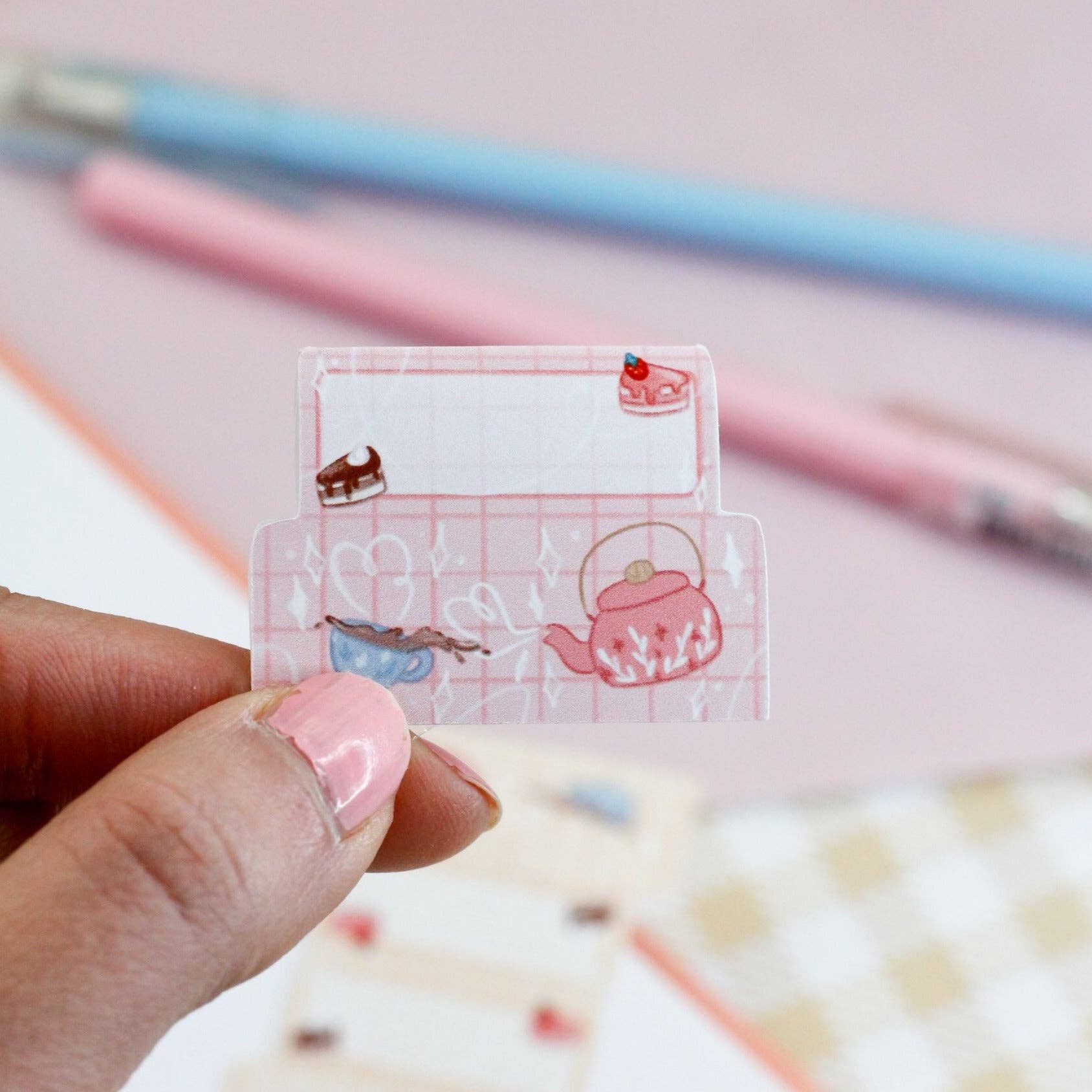Decorative Adhesive Tabs – Cute Planner Tabs