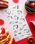 Sassy Snack Time Sticker Sheet