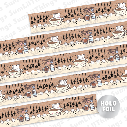 Lil' Coffee counter washi tape