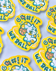 F*ck it We Ball Bunny Sticker