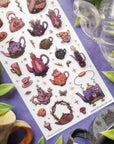 Starbrewed Tea Party Sticker Sheet