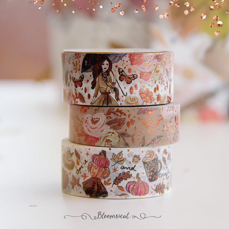 Hello Fall Washi tape set