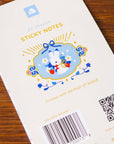 Golden Bunny Sticky Notes
