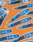 Vinyl Sticker (Holographic) Rabbit Fountain Pen