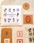 Flowers Mini Clear Stamp Set
