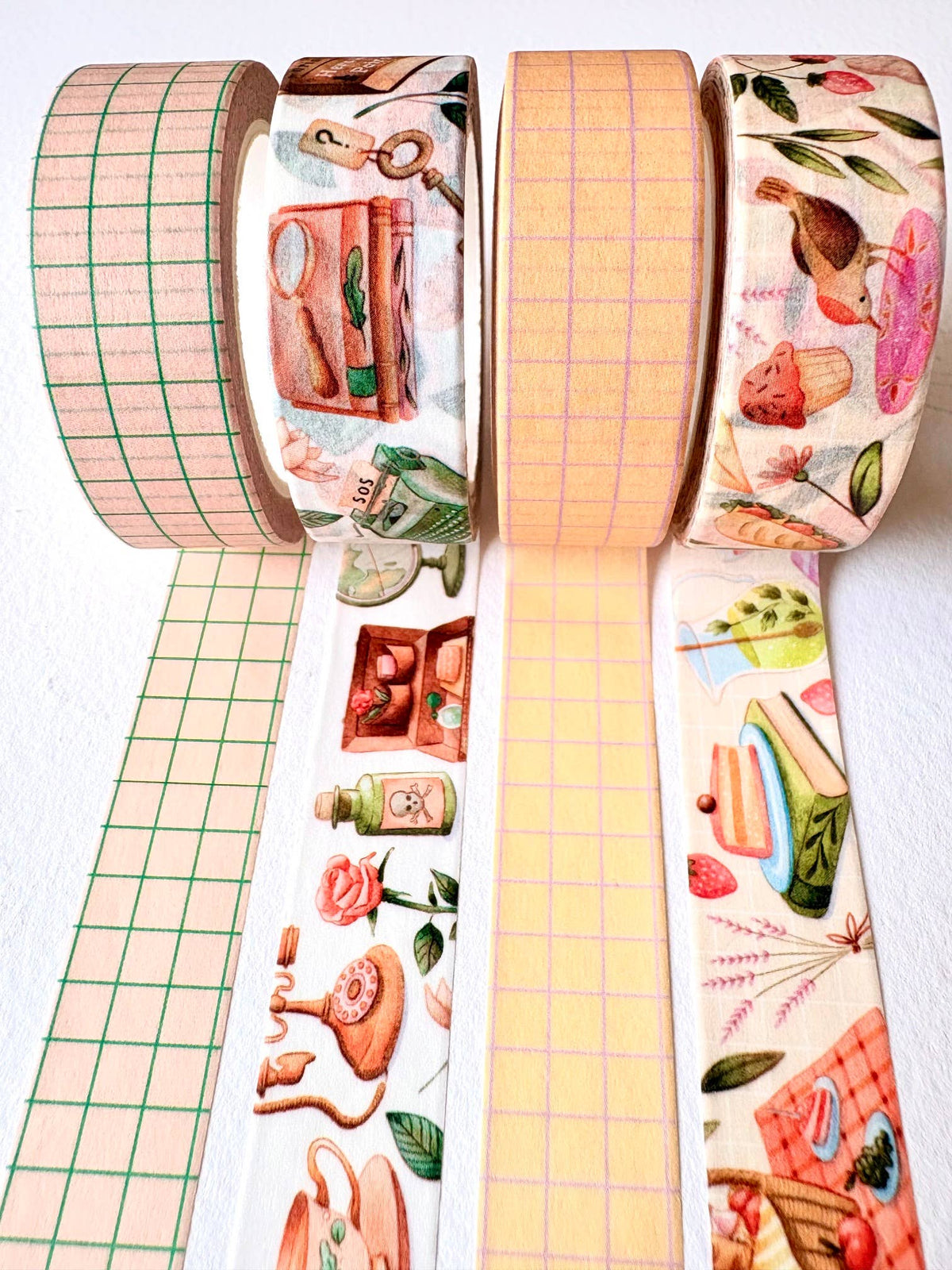 Cozy Grid Washi Tape