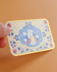 Strawberry Harvest Holographic Vinyl Sticker