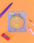 Happy Jack-O’-Lantern Sticky Note Pad