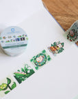 Plants and Critters Stamp Washi Tape