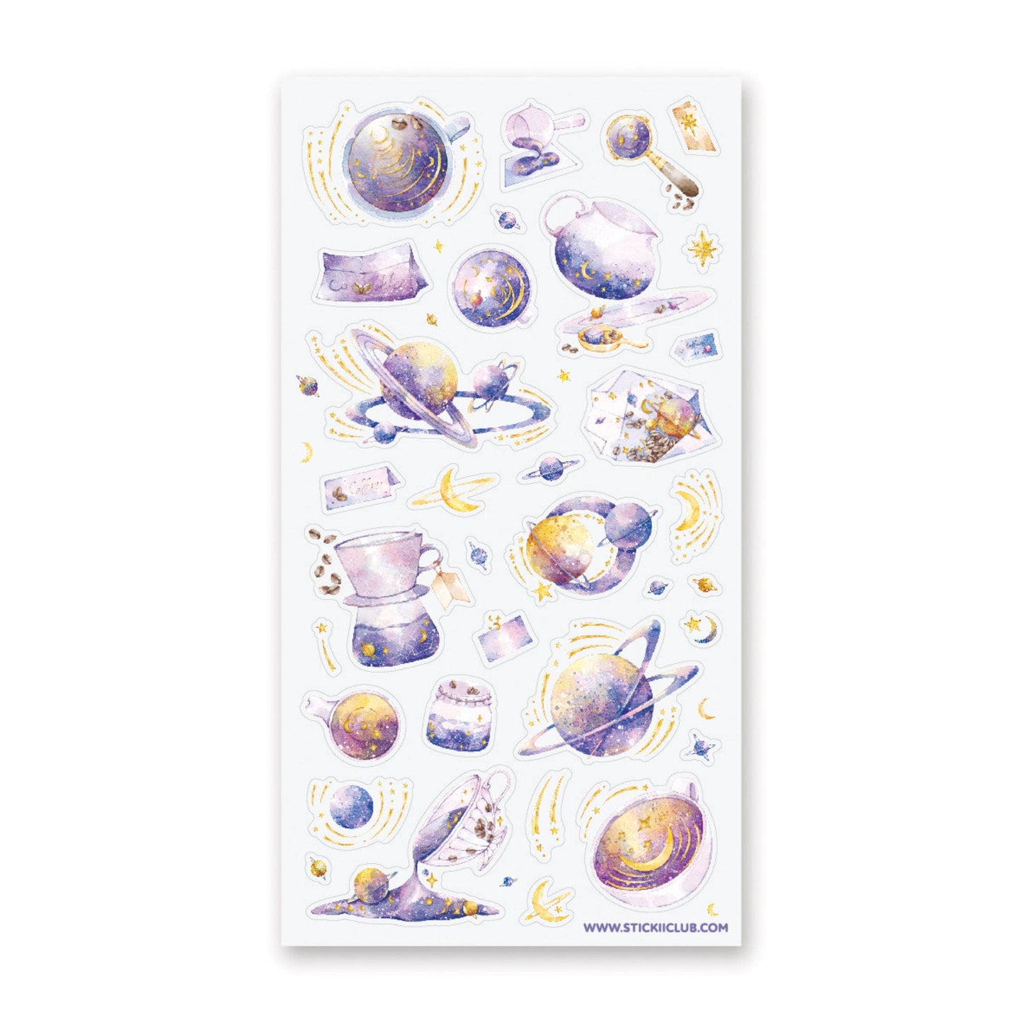 Celestial Coffee Sticker Sheet