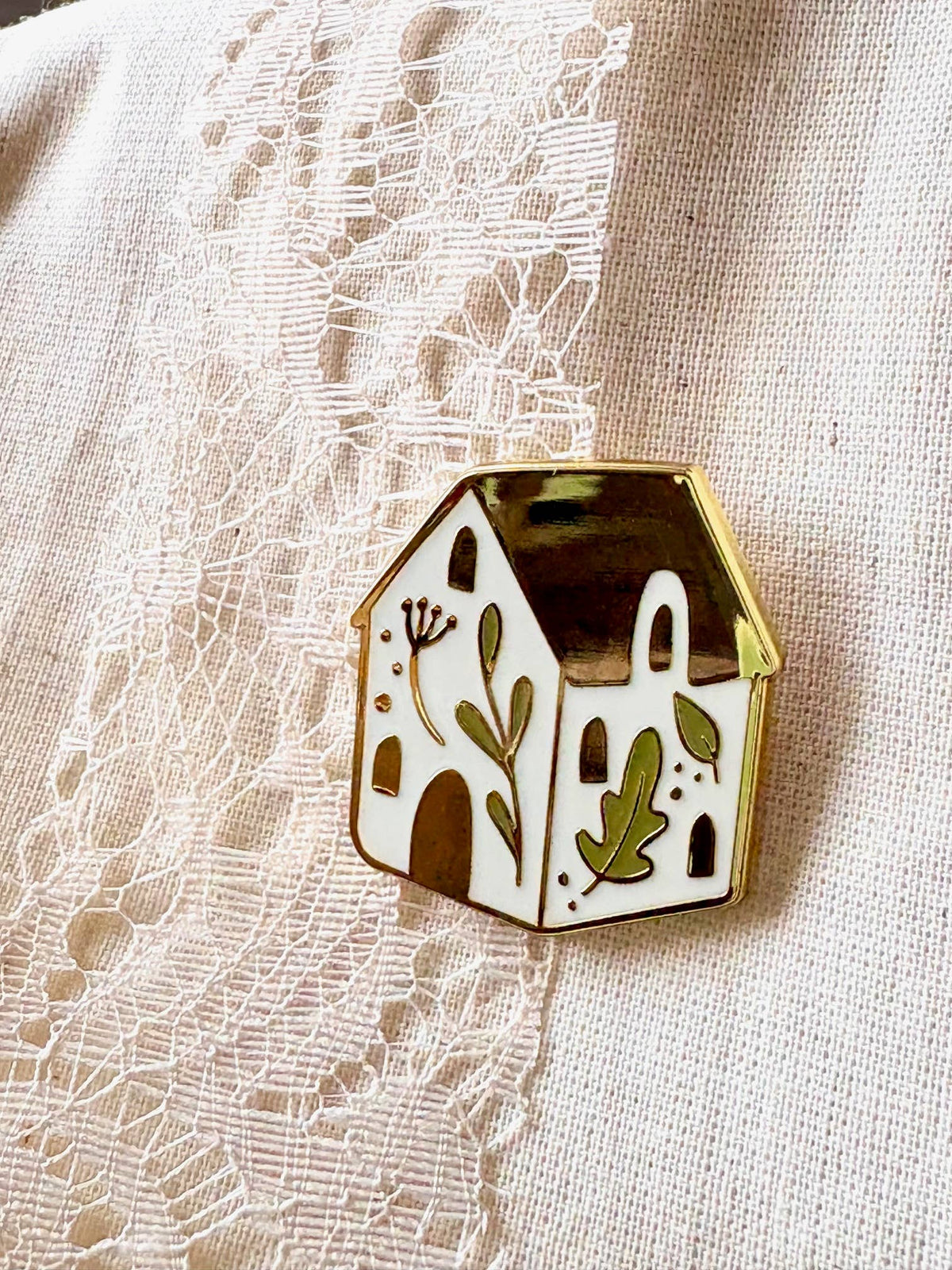 House Enamel Pin