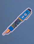 Vinyl Sticker (Holographic) Rabbit Fountain Pen