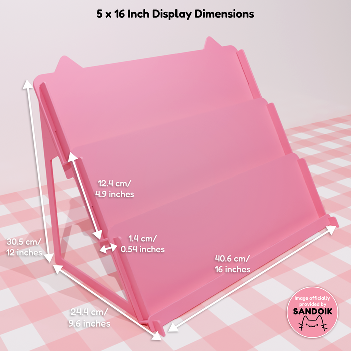 5" Sticker Display Stand (16" wide)