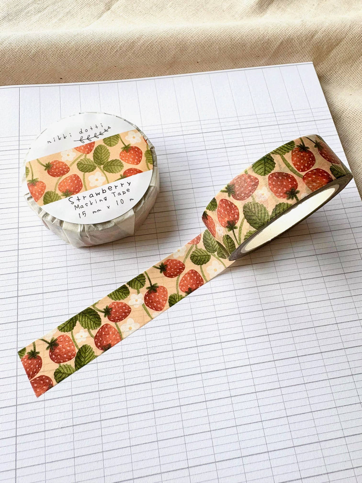 Strawberry Washi Tape