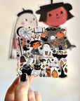 Pumpkin and Spice and Friends Clear Sticker