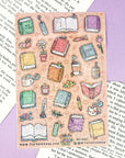 Cosy Reading Sticker Sheet