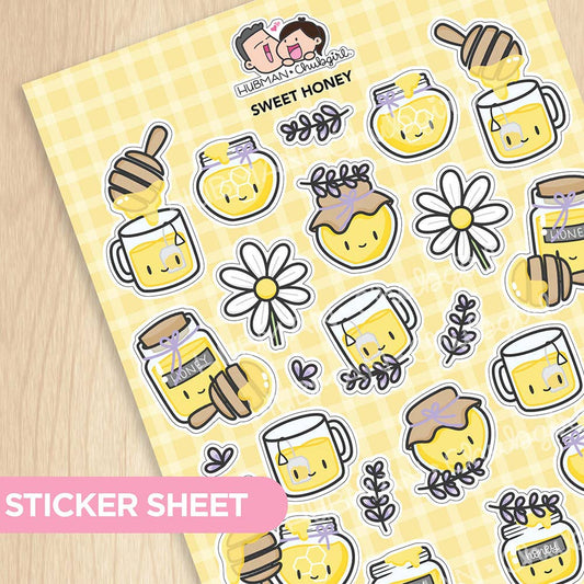 Sticker Sheet - Sweet Honey