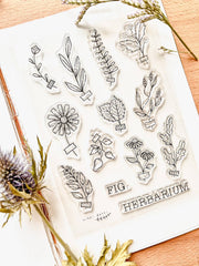 Stamp set - Herbarium